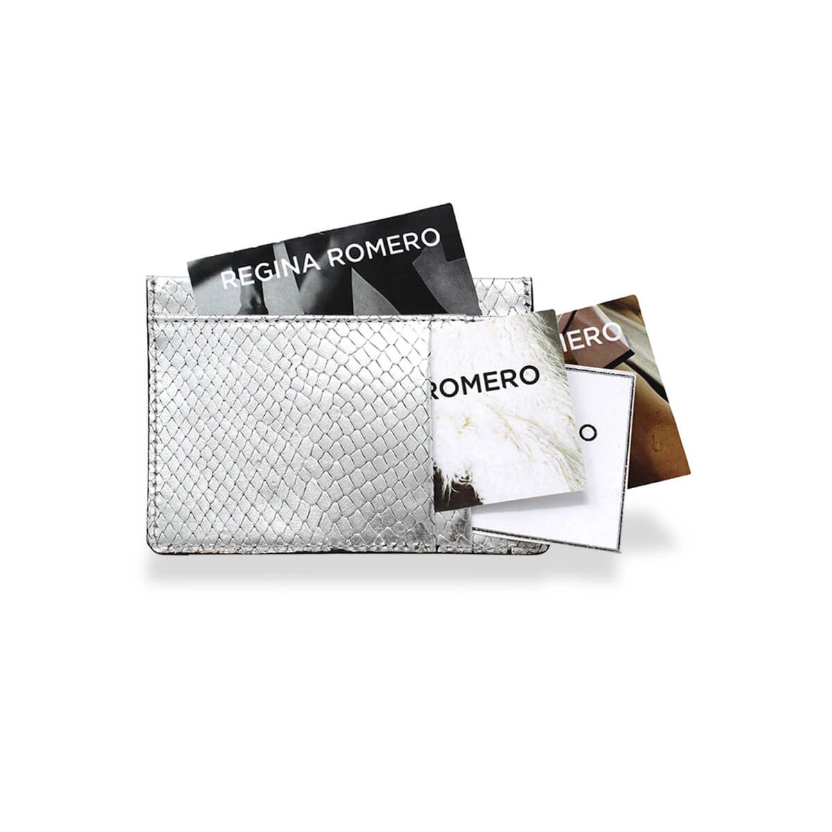 BLISS - Plata Regina Romero Accesorio Tarjetero Para Dama En Piel 6 BLISS - Plata Regina Romero Accesorio Tarjetero Para Dama En Piel - Imagen 4