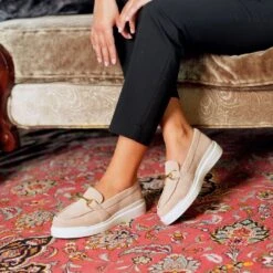 JUDY FLOW - Palo De Rosa Regina Romero Zapato Tenis Urbano Sport Para Dama En Piel -Reginaromero Regina Romero tenis urbano Judy flow ante rosa 08