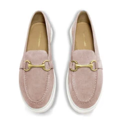 JUDY FLOW - Palo De Rosa Regina Romero Zapato Tenis Urbano Sport Para Dama En Piel -Reginaromero Regina Romero tenis urbano Judy flow ante rosa 2