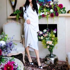 AURORA 75 - Negro Y Blanco Regina Romero Zapato Zapatilla Tacon Alto Para Dama En Piel 12 AURORA 75 - Negro Y Blanco Regina Romero Zapato Zapatilla Tacon Alto Para Dama En Piel -Reginaromero Regina Romero zapatilla Aurora negro blanco piel 6