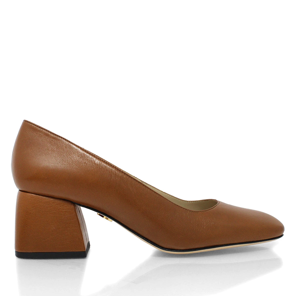 FIBI 40 - Miel Regina Romero Zapato Zapatilla Tacon Bajo Para Dama En Piel 3 FIBI 40 - Miel Regina Romero Zapato Zapatilla Tacon Bajo Para Dama En Piel