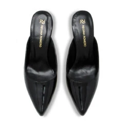 COSMO 80 - Charol Negro Regina Romero Zapato Zapatilla Tacon Alto Para Dama En Piel 17 COSMO 80 - Charol Negro Regina Romero Zapato Zapatilla Tacon Alto Para Dama En Piel -Reginaromero Regina Romero zapatilla mule Cinzia charol negro piel 2