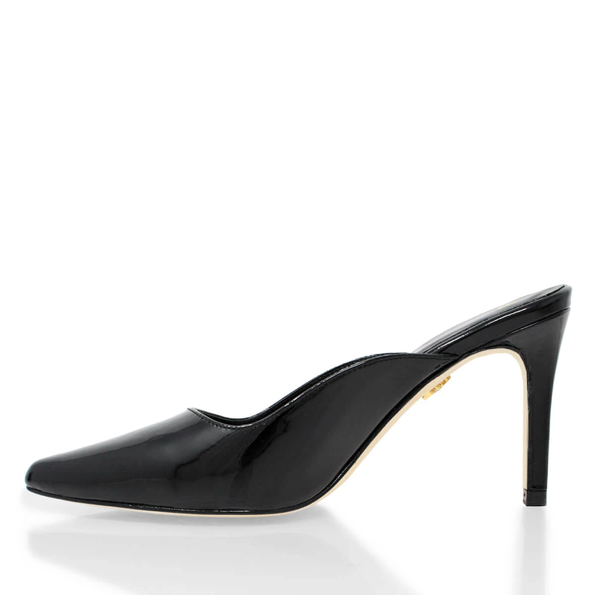 COSMO 80 - Charol Negro Regina Romero Zapato Zapatilla Tacon Alto Para Dama En Piel 8 COSMO 80 - Charol Negro Regina Romero Zapato Zapatilla Tacon Alto Para Dama En Piel - Imagen 6