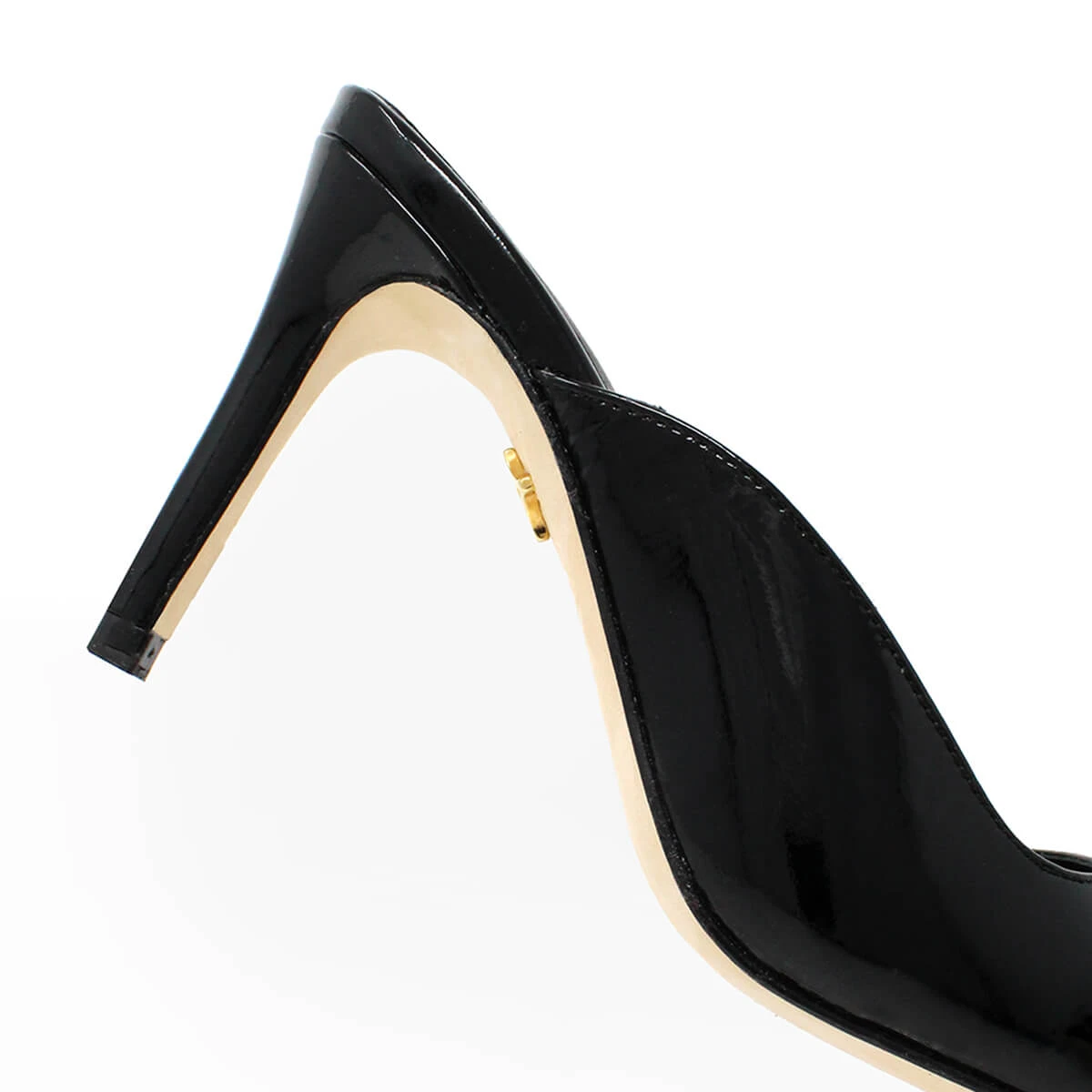 COSMO 80 - Charol Negro Regina Romero Zapato Zapatilla Tacon Alto Para Dama En Piel 10 COSMO 80 - Charol Negro Regina Romero Zapato Zapatilla Tacon Alto Para Dama En Piel - Imagen 8