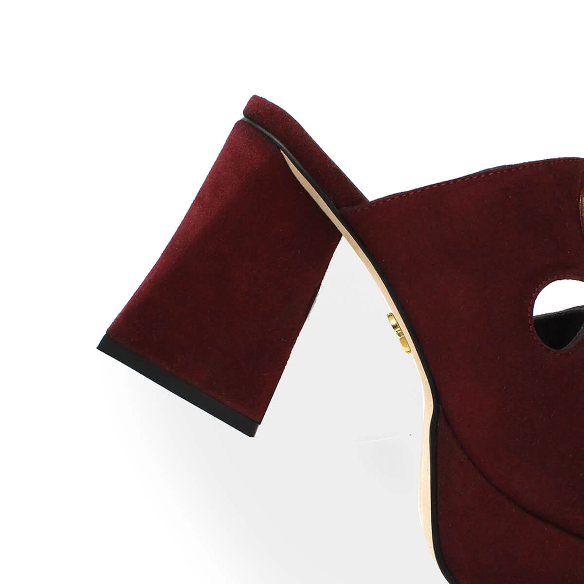 SIBIL 95 - Ante Vino Regina Romero Zapato Sandalia Plataforma Tacon Alto Para Dama En Piel - Imagen 8