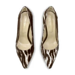 GEMA 75 - Cafe Print Regina Romero Zapato Zapatilla Tacon Alto Para Dama En Piel 17 GEMA 75 - Cafe Print Regina Romero Zapato Zapatilla Tacon Alto Para Dama En Piel -Reginaromero Regina Romero zapatilla pump Gema print cafe 2