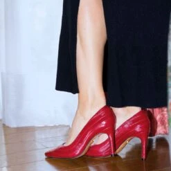 ROUS 75 - Lipstick Rosa Regina Romero Zapato Zapatilla Tacon Alto Para Dama En Piel 14 ROUS 75 - Lipstick Rosa Regina Romero Zapato Zapatilla Tacon Alto Para Dama En Piel -Reginaromero Regina Romero zapatilla pump Rous charol rosa 13