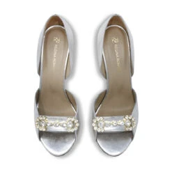 BELLINI 85 - Plata Regina Romero Zapato Sandalia Zapatilla Tacon Alto Para Dama En Piel 17 BELLINI 85 - Plata Regina Romero Zapato Sandalia Zapatilla Tacon Alto Para Dama En Piel -Reginaromero Regina Romero zapatilla sandalia Bellini plata piel 2