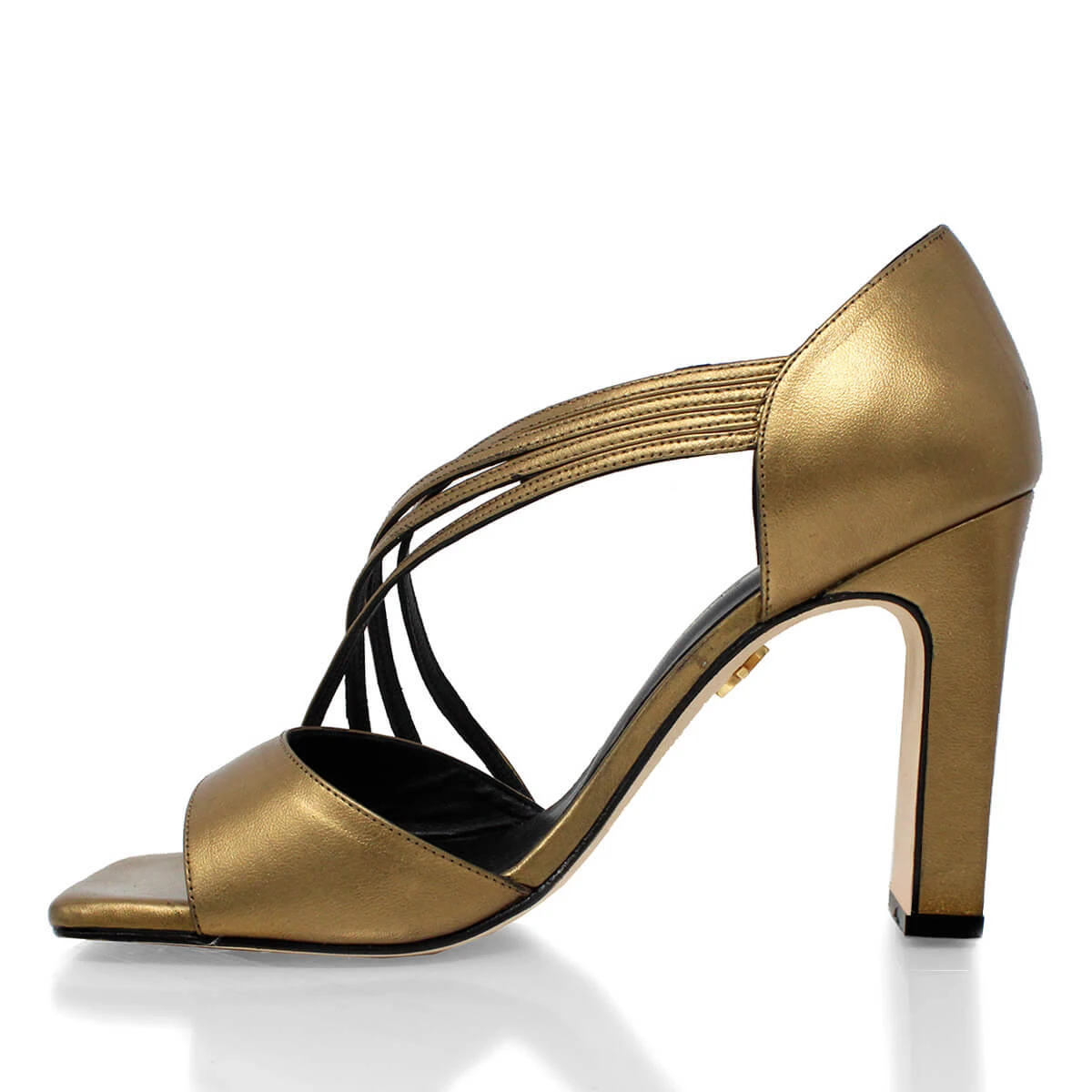 HADA 100 - Oro Viejo Regina Romero Zapato Sandalia Zapatilla Tacon Alto Para Dama En Piel 10 HADA 100 - Oro Viejo Regina Romero Zapato Sandalia Zapatilla Tacon Alto Para Dama En Piel - Imagen 8