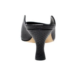 HOLBOX 60 - Negro Regina Romero Zapato Sandalia Zapatilla Tacon Bajo Para Dama En Piel -Reginaromero Regina Romero zapatilla sandalia Holbox negro piel 5