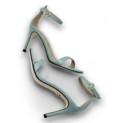 YVETTE 85 - Menta Regina Romero Zapato Sandalia Zapatilla Tacon Alto Para Dama En Piel -Reginaromero Regina Romero zapatilla sandalia Ivette menta piel 7 2a6ce07d cd9f 45d4 9115 4028b3415ade