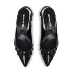 JONES 50 - Negro Regina Romero Zapato Zapatilla Tacon Bajo Para Dama En Piel 13 JONES 50 - Negro Regina Romero Zapato Zapatilla Tacon Bajo Para Dama En Piel -Reginaromero Regina Romero zapatilla sandalia Jones negro piel charol 2