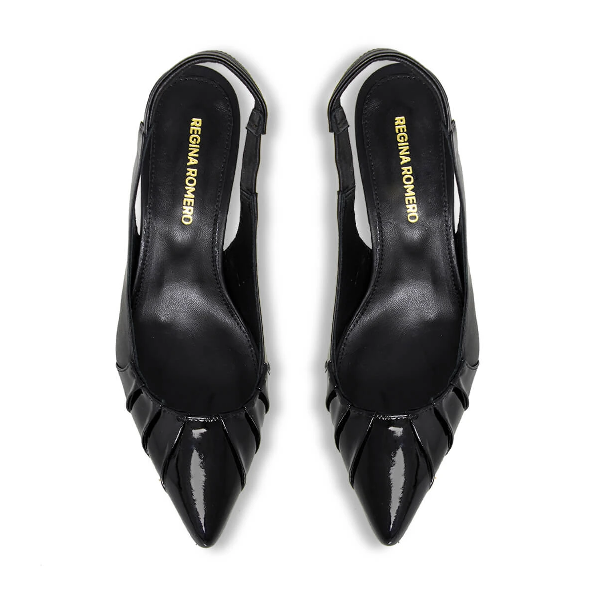 JONES 50 - Negro Regina Romero Zapato Zapatilla Tacon Bajo Para Dama En Piel 8 JONES 50 - Negro Regina Romero Zapato Zapatilla Tacon Bajo Para Dama En Piel - Imagen 6