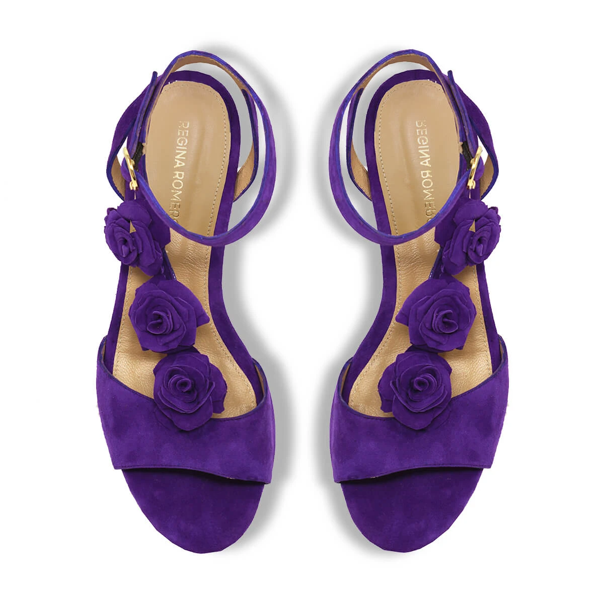 MIRACLE 50 - Morado Regina Romero Zapato Sandalia Zapatilla Tacon Bajo Para Dama En Piel 9 MIRACLE 50 - Morado Regina Romero Zapato Sandalia Zapatilla Tacon Bajo Para Dama En Piel - Imagen 7