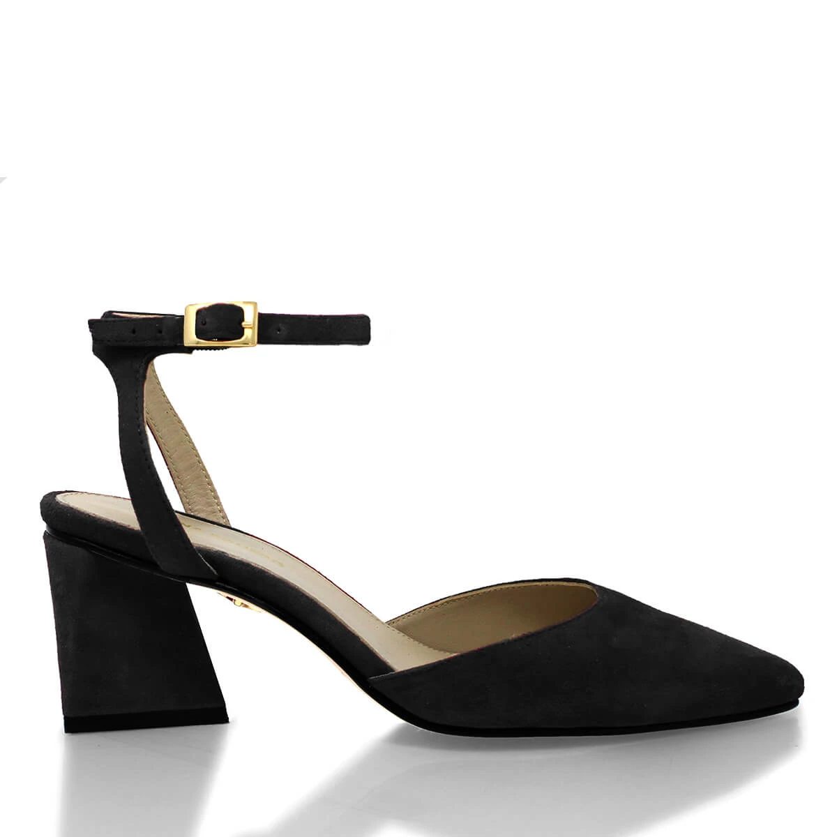 URSULA 50 - Ante Negro Regina Romero Zapato Zapatilla Tacon Bajo Para Dama En Piel 3 URSULA 50 - Ante Negro Regina Romero Zapato Zapatilla Tacon Bajo Para Dama En Piel