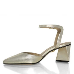 URSULA 50 - Seda Regina Romero Zapato Zapatilla Tacon Bajo Para Dama En Piel -Reginaromero Regina Romero zapatilla sandalia Ursula seda piel 4