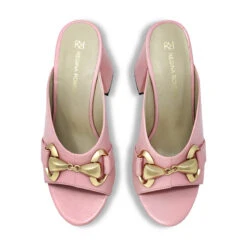 BASS 75 - Rosa Claro Regina Romero Zapato Sandalia Zapatilla Tacon Alto Para Dama En Piel 19 BASS 75 - Rosa Claro Regina Romero Zapato Sandalia Zapatilla Tacon Alto Para Dama En Piel -Reginaromero Regina Romero zapatilla sandalia mule Bass rosa claro piel 2