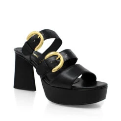 BALI 95 - Negro Regina Romero Zapato Sandalia Zapatilla Tacon Alto Para Dama En Piel 11 BALI 95 - Negro Regina Romero Zapato Sandalia Zapatilla Tacon Alto Para Dama En Piel -Reginaromero Regina Romero zapatilla sandalia plataforma Bali negro piel 3