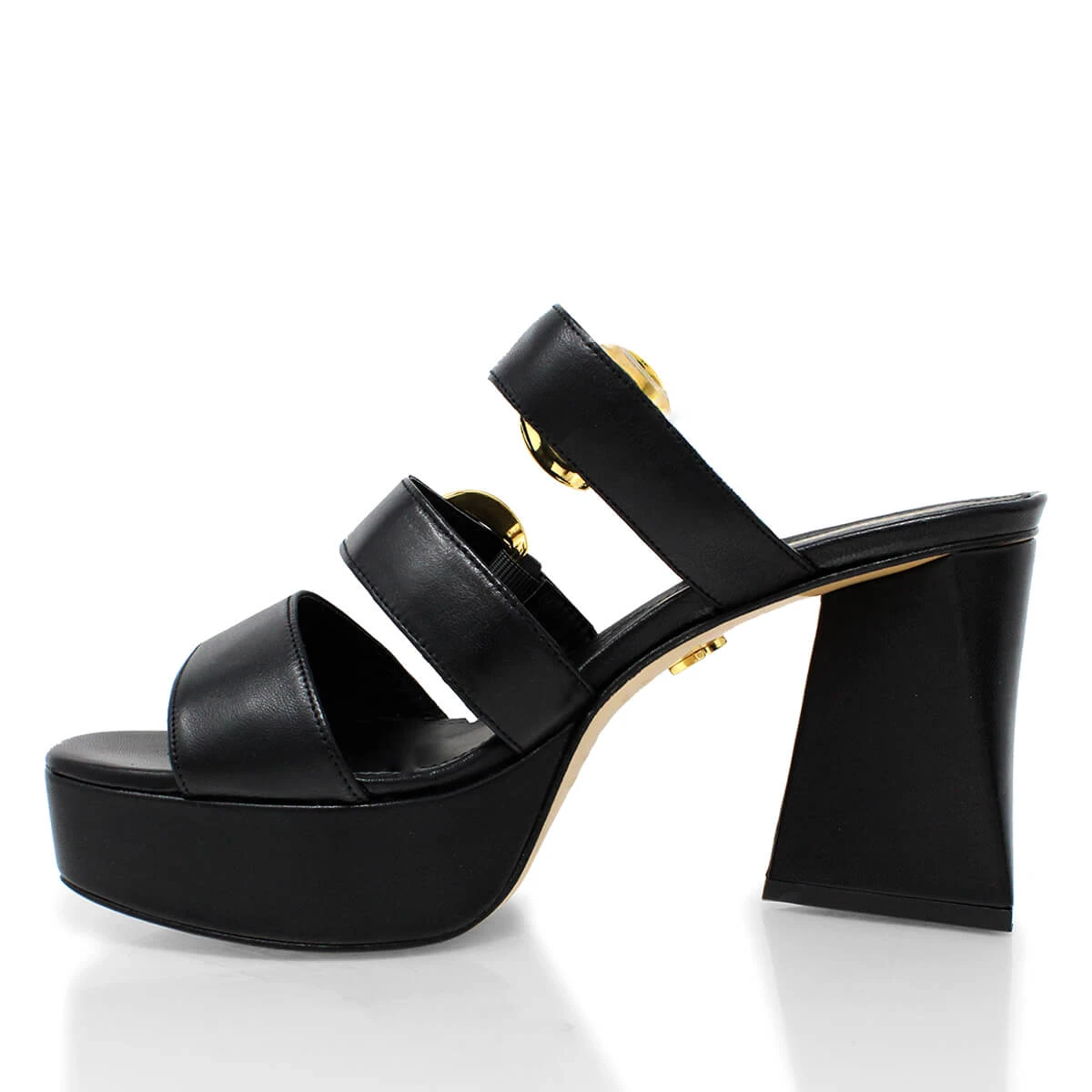 BALI 95 - Negro Regina Romero Zapato Sandalia Zapatilla Tacon Alto Para Dama En Piel 7 BALI 95 - Negro Regina Romero Zapato Sandalia Zapatilla Tacon Alto Para Dama En Piel - Imagen 5