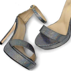 LAURA 125 - Glitter Plata Regina Romero Zapato Sandalia Plataforma Tacon Alto Para Dama En Piel 23 LAURA 125 - Glitter Plata Regina Romero Zapato Sandalia Plataforma Tacon Alto Para Dama En Piel -Reginaromero Regina Romero zapatilla sandalia plataforma Laura plata piel 8