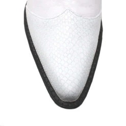 MADDIE 60 - Blanco Regina Romero Zapato Bota Botin Tacon Bajo Para Dama En Piel 21 MADDIE 60 - Blanco Regina Romero Zapato Bota Botin Tacon Bajo Para Dama En Piel -Reginaromero Regina Romero zapato botin bota Maddie piel Snake Blanco 4 61074716 5f69 4025 885e 8e1f9e794116