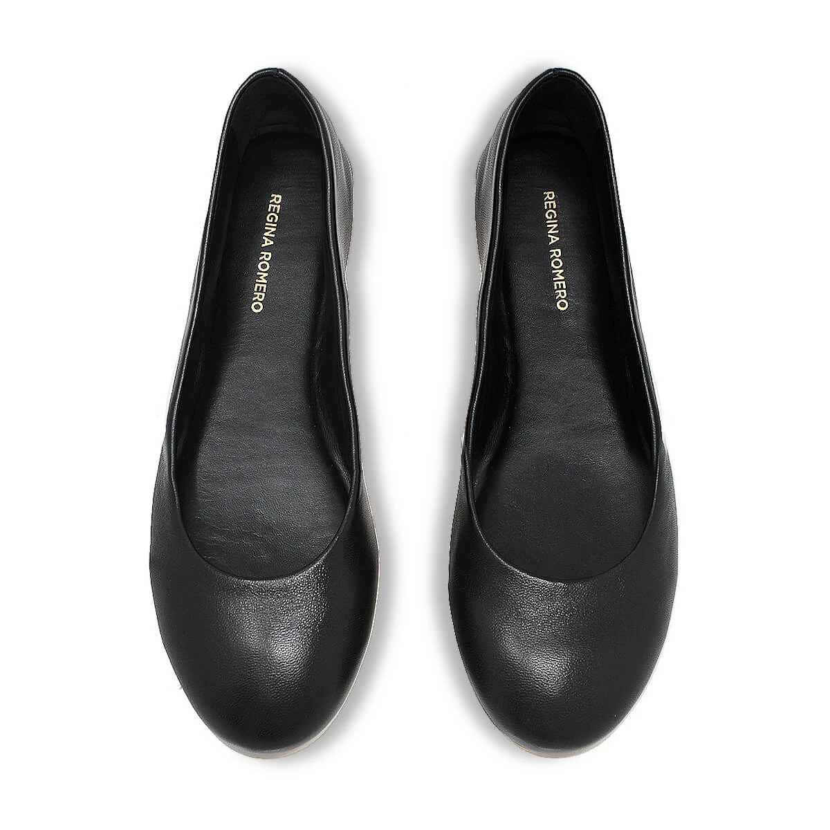 IZAR - Negro Regina Romero Zapato Flat Balerina De Piso Para Dama En Piel 9 IZAR - Negro Regina Romero Zapato Flat Balerina De Piso Para Dama En Piel - Imagen 7