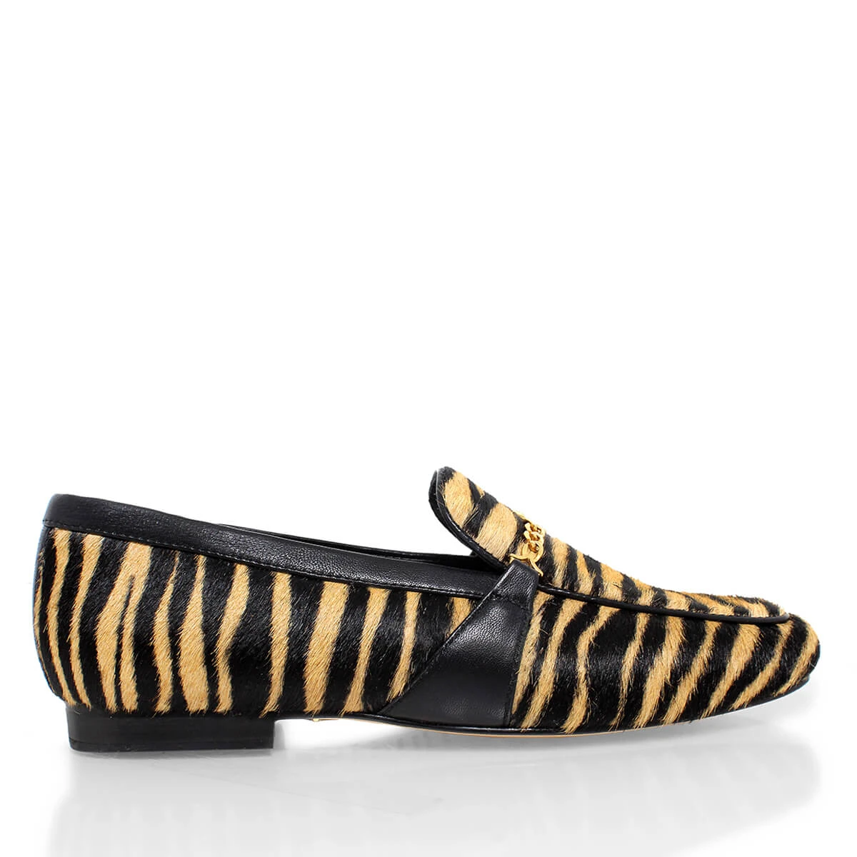 BETTY - Negro Y Beige Regina Romero Zapato Mocasin De Piso Para Dama En Piel 3 BETTY - Negro Y Beige Regina Romero Zapato Mocasin De Piso Para Dama En Piel