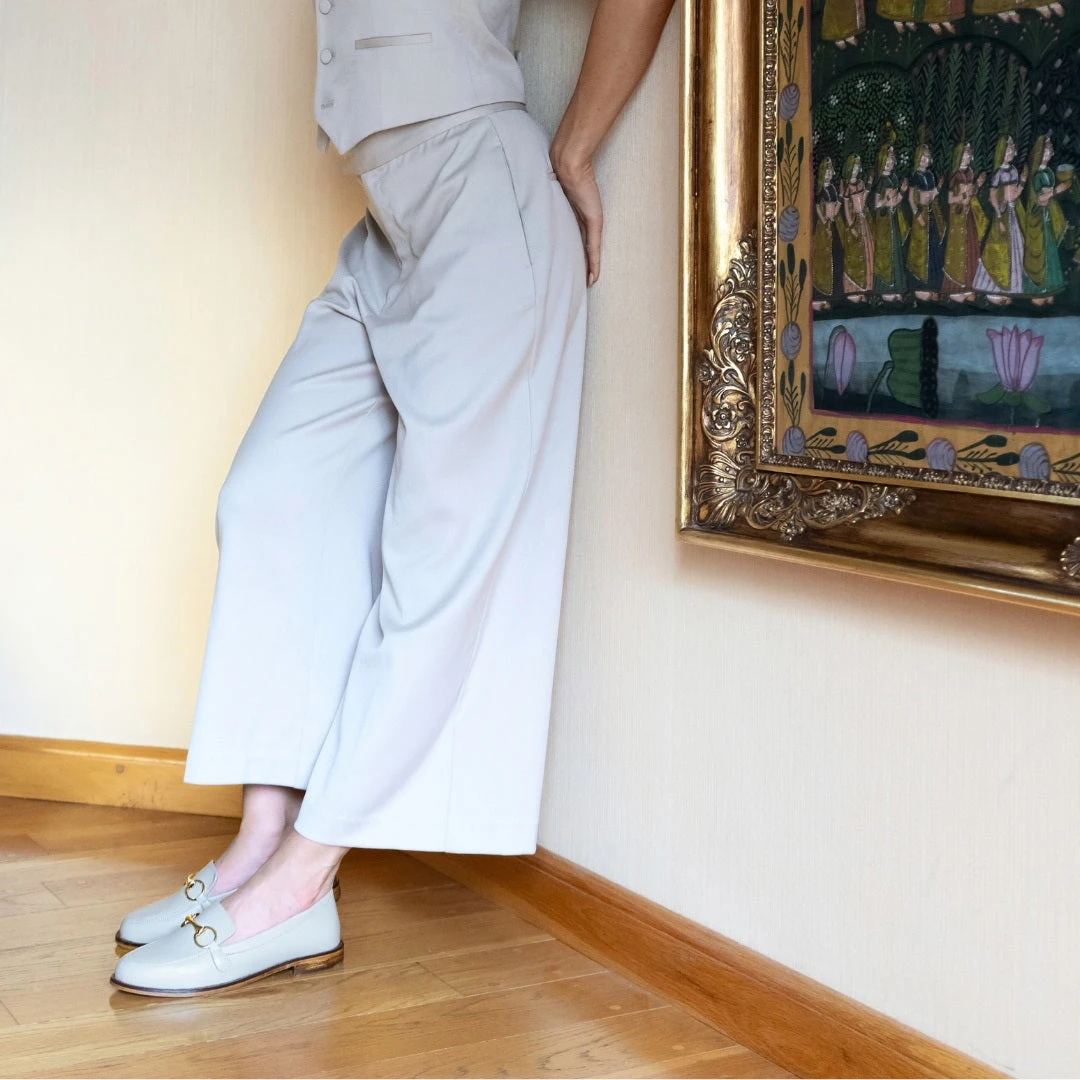 JUDY - Arena Regina Romero Zapato Mocasin De Piso Para Dama En Piel 6 JUDY - Arena Regina Romero Zapato Mocasin De Piso Para Dama En Piel - Imagen 4