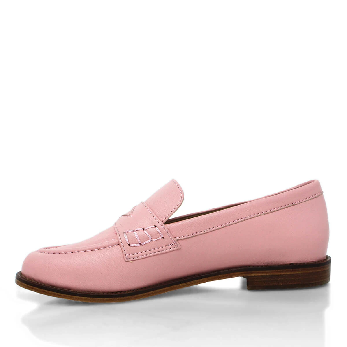 PENNY - Rosa Claro Regina Romero Zapato Mocasin De Piso Para Dama En Piel 9 PENNY - Rosa Claro Regina Romero Zapato Mocasin De Piso Para Dama En Piel - Imagen 7