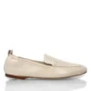 REBECA - Latte Regina Romero Zapato Mocasin De Piso Para Dama En Piel -Reginaromero Regina Romero zapato mocasin Rebecca latte piel 1