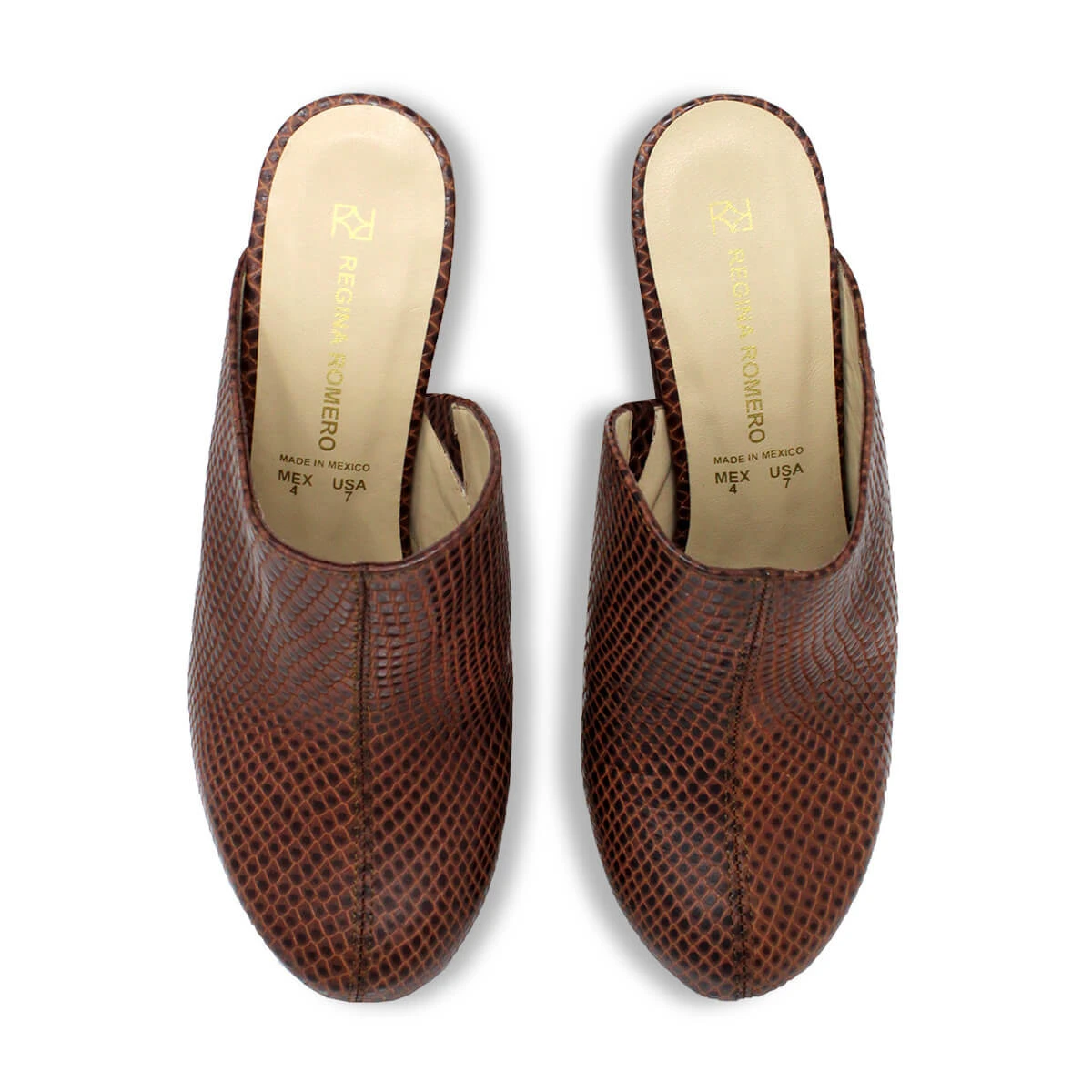 SUZETTE 135 - Tan Regina Romero Zapato Plataforma Tacon Alto Para Dama En Piel 7 SUZETTE 135 - Tan Regina Romero Zapato Plataforma Tacon Alto Para Dama En Piel - Imagen 5