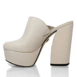 SUZETTE 135 - Latte Regina Romero Zapato Plataforma Tacon Alto Para Dama En Piel 17 SUZETTE 135 - Latte Regina Romero Zapato Plataforma Tacon Alto Para Dama En Piel -Reginaromero Regina Romero zapato mule plataforma Suzette latte piel 4