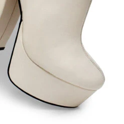 SUZETTE 135 - Latte Regina Romero Zapato Plataforma Tacon Alto Para Dama En Piel 19 SUZETTE 135 - Latte Regina Romero Zapato Plataforma Tacon Alto Para Dama En Piel -Reginaromero Regina Romero zapato mule plataforma Suzette latte piel 6