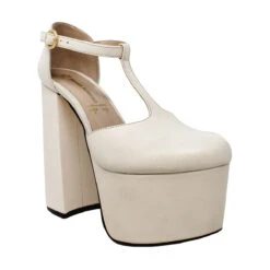 MON 150 - Latte Regina Romero Zapato Plataforma Tacon Alto Para Dama En Piel 19 MON 150 - Latte Regina Romero Zapato Plataforma Tacon Alto Para Dama En Piel -Reginaromero Regina Romero zapato plataforma tacon alto Mon 150 latte piel 2
