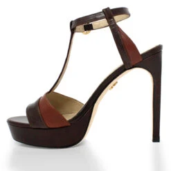 PITA 125 - Cafe Regina Romero Zapato Sandalia Plataforma Tacon Alto Para Dama En Piel 17 PITA 125 - Cafe Regina Romero Zapato Sandalia Plataforma Tacon Alto Para Dama En Piel -Reginaromero Regina Romero zapato sandalia plataforma tacon alto Pita 125 cafe ante piel 3