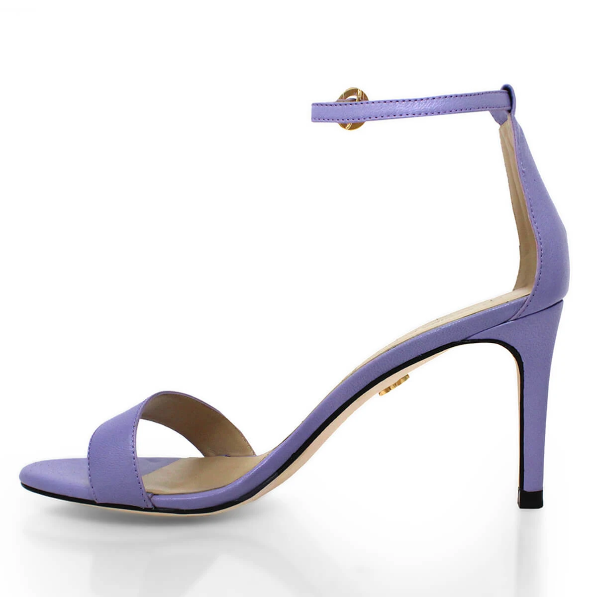 CLAUDINE 85 - Lila Regina Romero Zapato Sandalia Zapatilla Tacon Alto Para Dama En Piel - Imagen 7