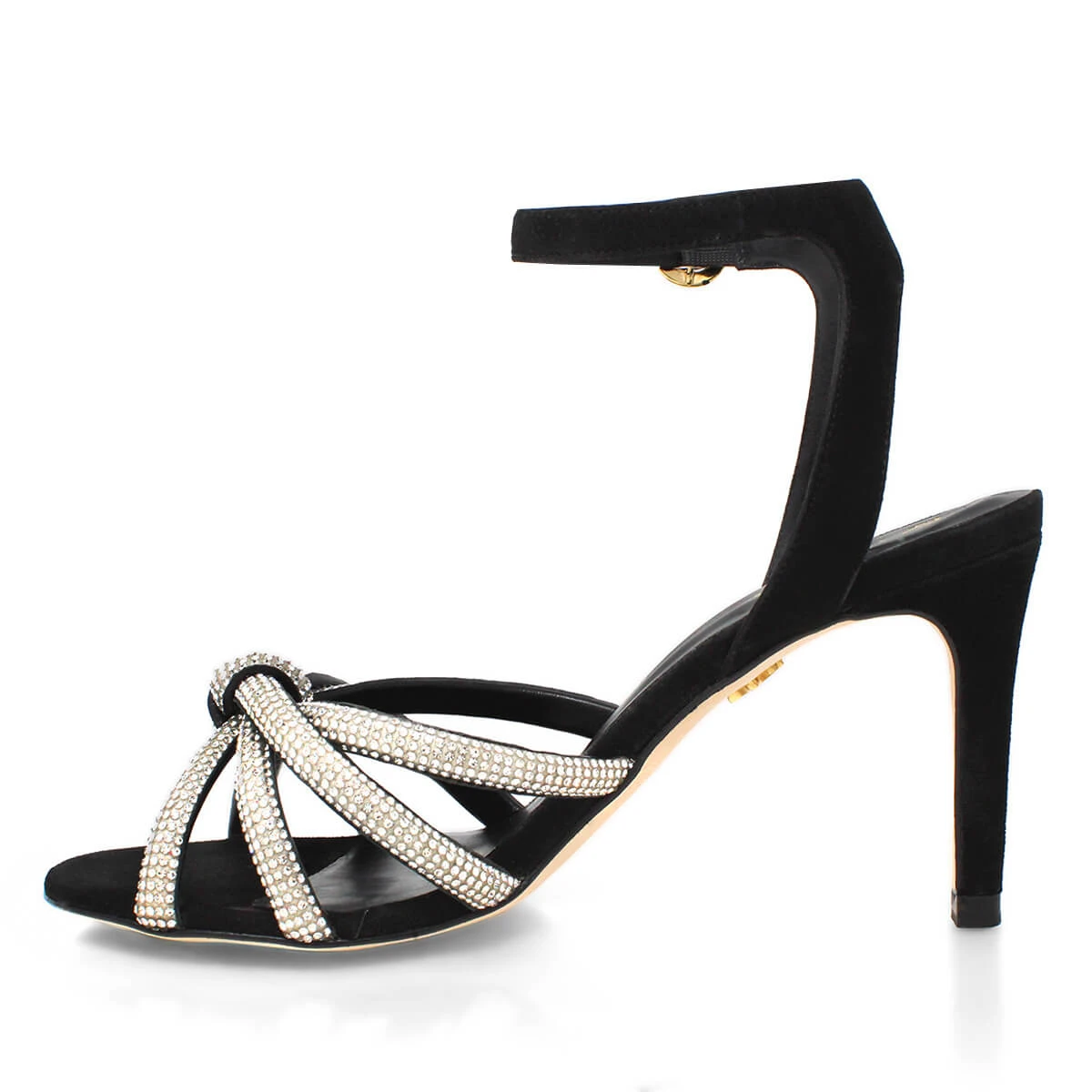 MARTINA 85 GLAM - Ante Negro Regina Romero Zapato Sandalia Zapatilla Tacon Alto Para Dama En Piel 9 MARTINA 85 GLAM - Ante Negro Regina Romero Zapato Sandalia Zapatilla Tacon Alto Para Dama En Piel - Imagen 7