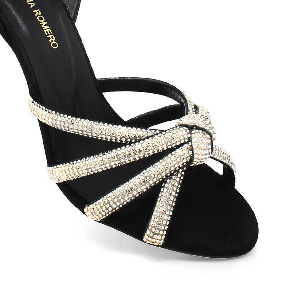 MARTINA 85 GLAM - Ante Negro Regina Romero Zapato Sandalia Zapatilla Tacon Alto Para Dama En Piel 11 MARTINA 85 GLAM - Ante Negro Regina Romero Zapato Sandalia Zapatilla Tacon Alto Para Dama En Piel - Imagen 9