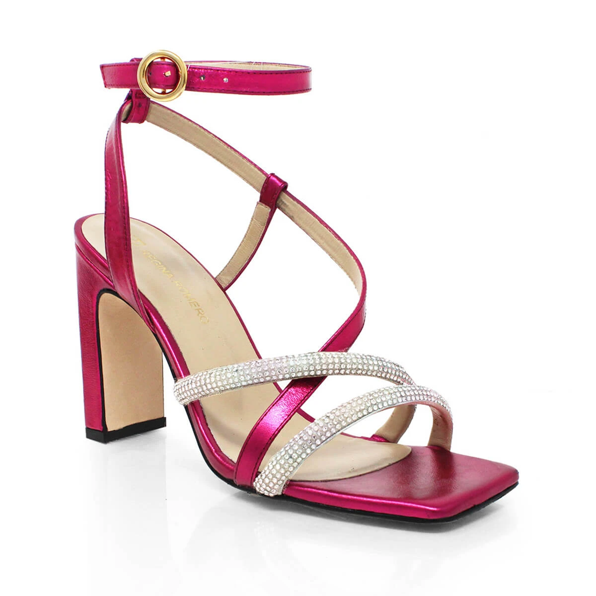 PIA 100 GLAM - Bugambilia Regina Romero Zapato Sandalia Zapatilla Tacon Alto Para Dama En Piel 6 PIA 100 GLAM - Bugambilia Regina Romero Zapato Sandalia Zapatilla Tacon Alto Para Dama En Piel - Imagen 4