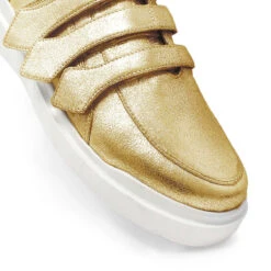 SONIC 35 - Oro Regina Romero Zapato Tenis Urbano Sport Para Dama En Piel -Reginaromero Regina Romero zapato tenis urbano Sonic oro piel 6