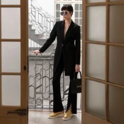 SONIC 35 - Oro Regina Romero Zapato Tenis Urbano Sport Para Dama En Piel -Reginaromero Regina Romero zapato tenis urbano Sonic oro piel 9