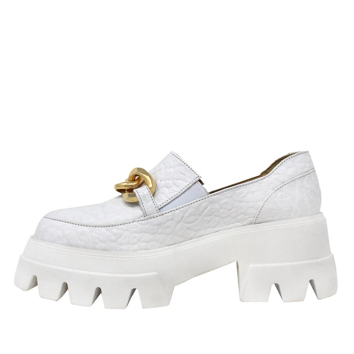 RAQUEL 65 - Blanco Regina Romero Zapato Tenis Urbano Sport Para Dama En Piel - Imagen 4
