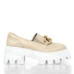 RAQUEL 65 - Latte Regina Romero Zapato Tenis Urbano Sport Para Dama En Piel