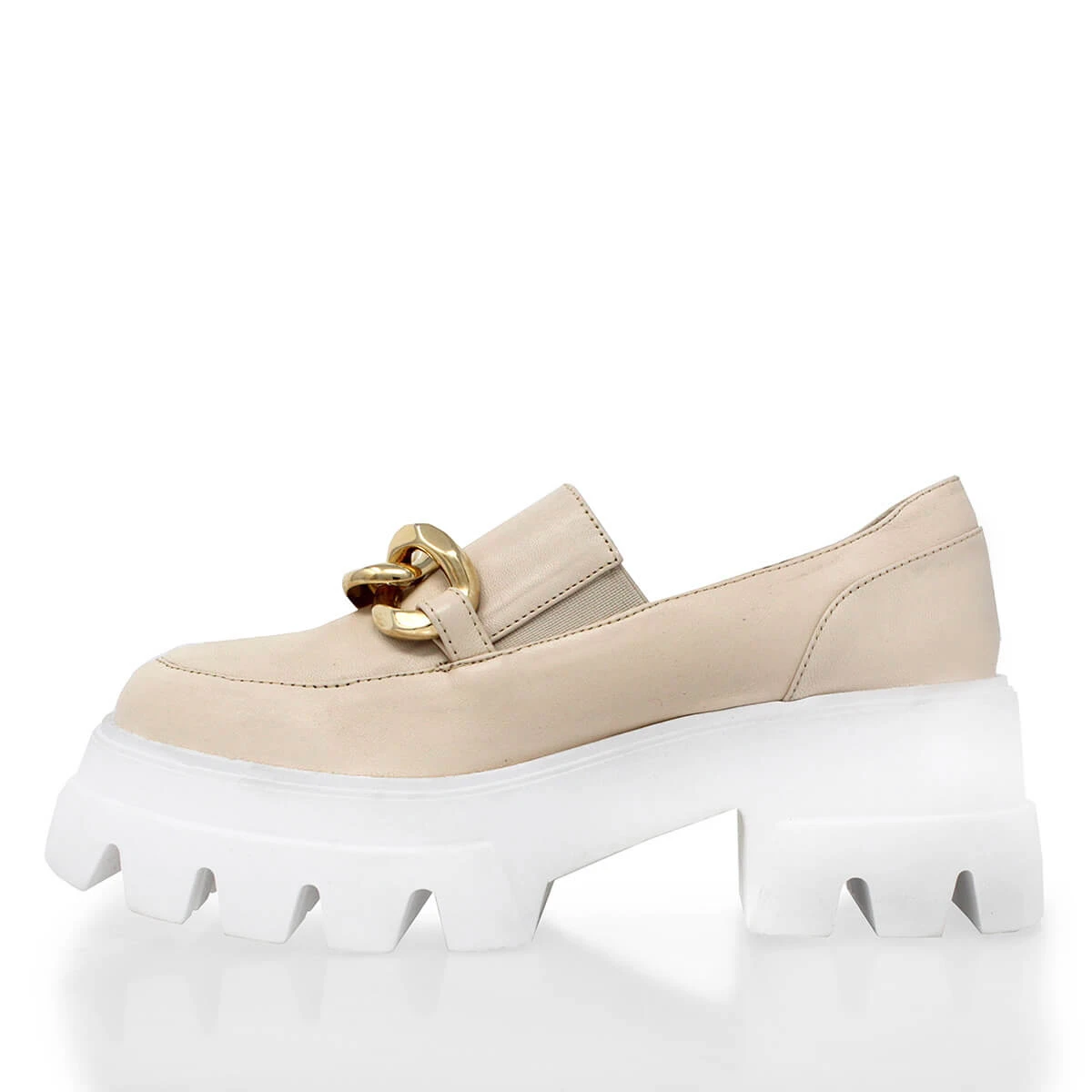 RAQUEL 65 - Latte Regina Romero Zapato Tenis Urbano Sport Para Dama En Piel 6 RAQUEL 65 - Latte Regina Romero Zapato Tenis Urbano Sport Para Dama En Piel - Imagen 4