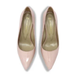 REGINA PUMP 75 - Charol Algodon Regina Romero Zapato Zapatilla Tacon Alto Para Dama En Piel -Reginaromero Regina Romero zapato zapatilla tacon alto Regina 75 pump algodon charol piel 6