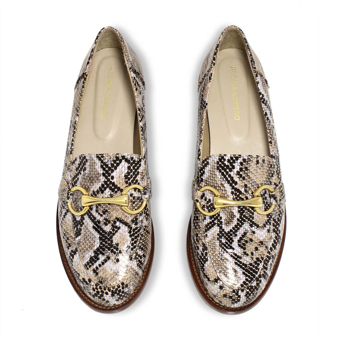 JUDY - Beige Regina Romero Zapato Mocasin De Piso Para Dama En Piel 9 JUDY - Beige Regina Romero Zapato Mocasin De Piso Para Dama En Piel - Imagen 7