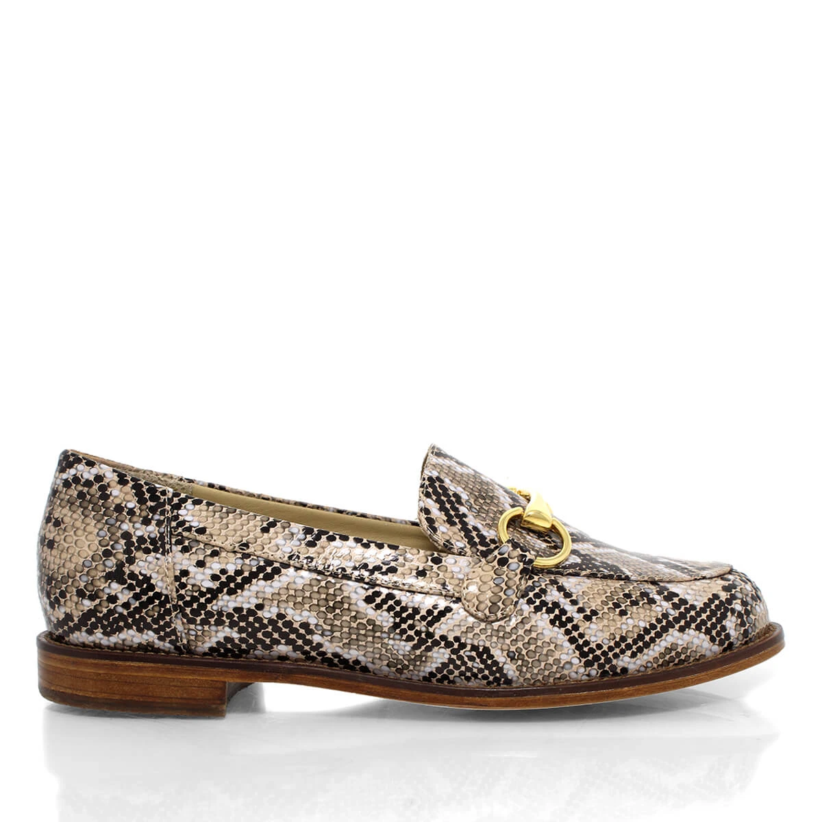 JUDY - Beige Regina Romero Zapato Mocasin De Piso Para Dama En Piel 3 JUDY - Beige Regina Romero Zapato Mocasin De Piso Para Dama En Piel