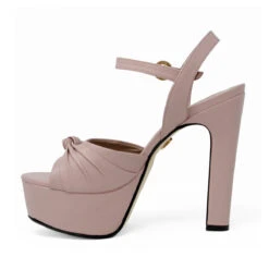 ALEXA 135 - Rosa Antiguo Regina Romero Zapato Sandalia Plataforma Tacon Alto Para Dama En Piel -Reginaromero regina romero sandalia Alexa piel rosa izquierda e9a45136 685b 4b90 a2f9 04e24dc419c4