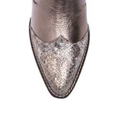 MADDIE 60 - Gris Regina Romero Zapato Bota Botin Tacon Bajo Para Dama En Piel 19 MADDIE 60 - Gris Regina Romero Zapato Bota Botin Tacon Bajo Para Dama En Piel -Reginaromero reginaromero botin tacon midi Maddie snake gris piel punta 6b5ed593 84e5 46db b419 050bc5ff7a58