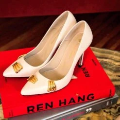 RENI 105 - Latte Regina Romero Zapato Zapatilla Tacon Alto Para Dama En Piel 16 RENI 105 - Latte Regina Romero Zapato Zapatilla Tacon Alto Para Dama En Piel -Reginaromero renilatte 2